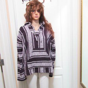 Mexican Pull over Coat / Hooded